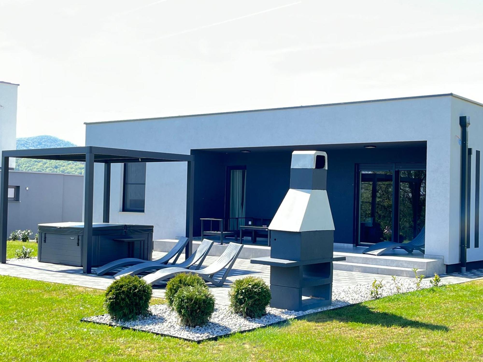 K Relax Place, Varazdinske Toplice, Modern Home With Sauna, Jacuzzi, Wifi Eksteriør billede