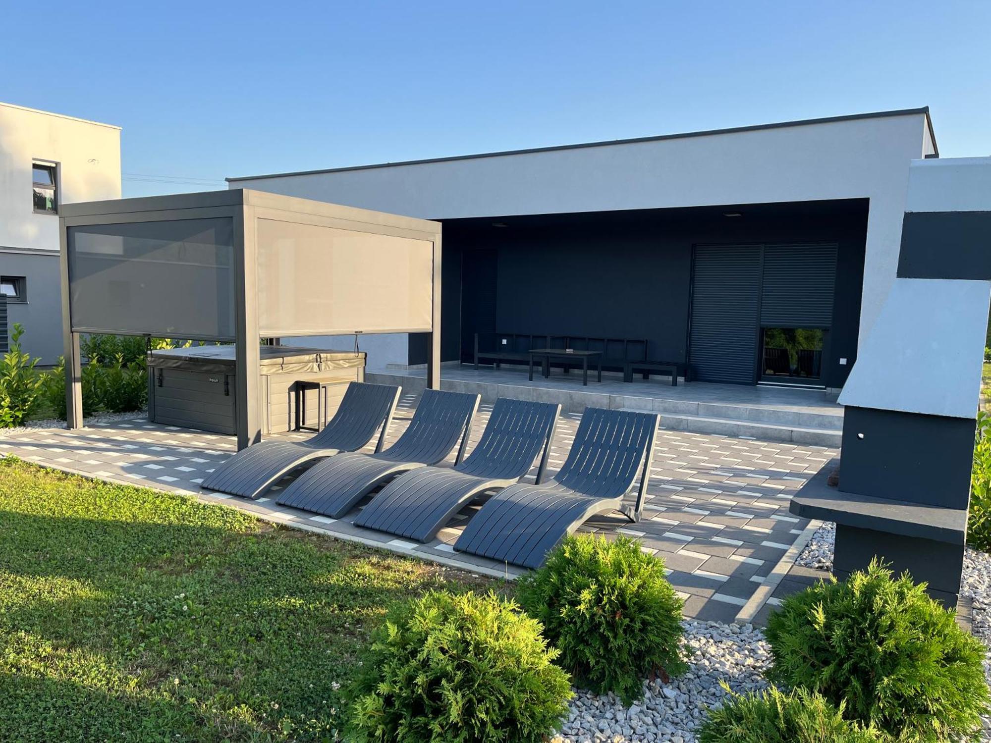 K Relax Place, Varazdinske Toplice, Modern Home With Sauna, Jacuzzi, Wifi Eksteriør billede