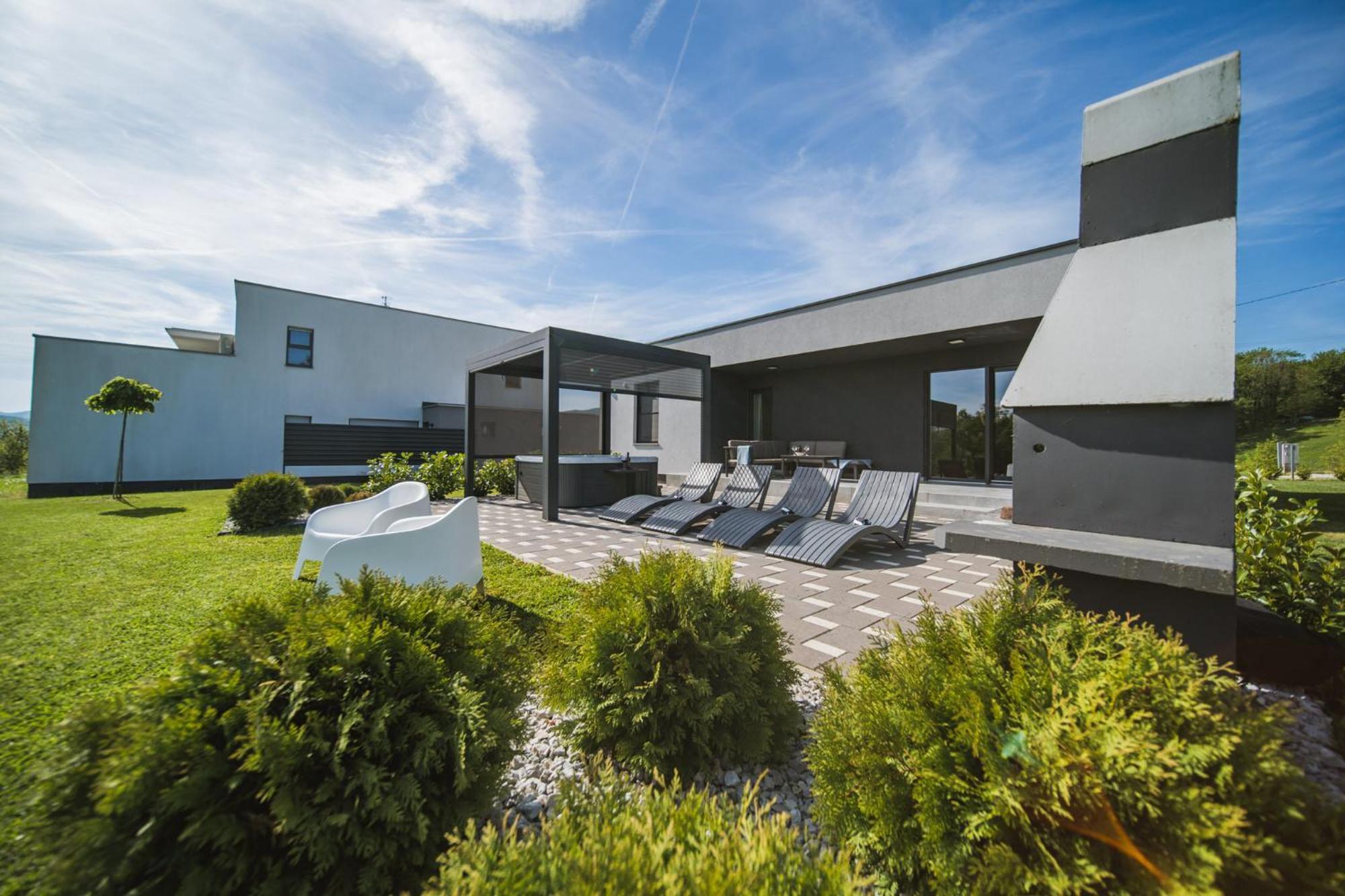 K Relax Place, Varazdinske Toplice, Modern Home With Sauna, Jacuzzi, Wifi Eksteriør billede